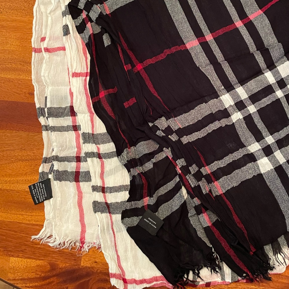 Plaid Scarves